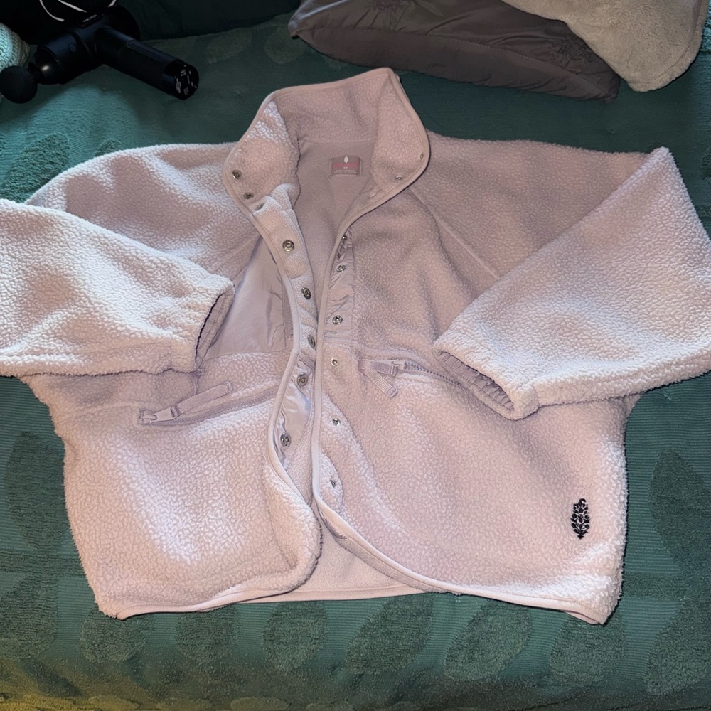 hit the slopes free people movement fleece